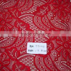 Elegant Embroider Jacquard Nylon Lace Fabric for Bra and Underwear thumbnail-1