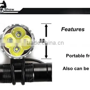 (120009) Aluminium Multi-functional Head Flashlight and Super Bike Light thumbnail-4