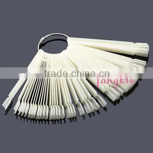 Hotselling 50 Tips Nail Fan With Metal Ring thumbnail-2