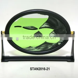 Oval Moving Sandscape/Sand Timer thumbnail-1