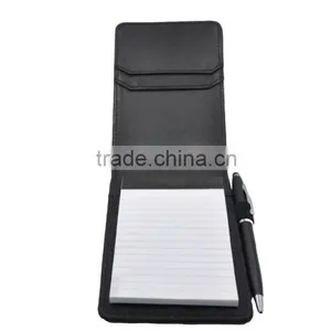 2015 Top Grade Deluxe Custom PU Leather Mini Notepad Holder thumbnail-4