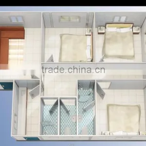 Economical Sandwich Type House Easy Assembly Sandwich Panel House With Beautiful Looks thumbnail-2