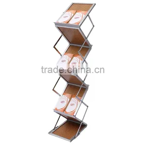 Strong Foldable Brochure Holder Floor Stand thumbnail-1