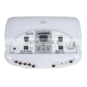 High Frequency Face Brush Spot Removal Ultrasonic RF Galvanic Beauty Machine thumbnail-1