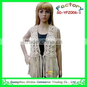 New Fashion Womens Ladies Embroidery Lace Crochet Sleeveless Shirt Casual Blouse Tops thumbnail-6