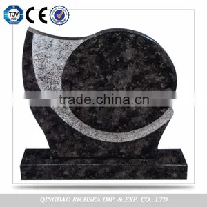 Manufacturer Promotional American Black Granite Tombstone thumbnail-1