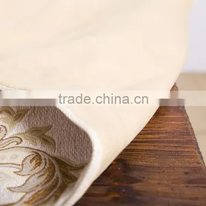 Plus Ladder Flower Hemstitch White Linen Table Runner thumbnail-3