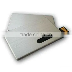 Metal Credit Card Usb Flash Drive FULL Color Printing on Both Sides Creditcard Usb Flash Disk thumbnail-1