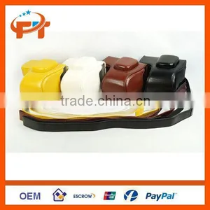 New Fashion Pu Leather Camera Bag for NEX5R NEX5T 16-50mm Lens thumbnail-5