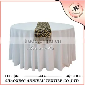 Wholesale Black Stripes Burlap Table Runner thumbnail-1