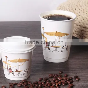 Wholesale Custom Logo Printed Disposable Kraft Paper Cup Supplier's Choice thumbnail-6