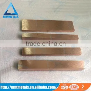 Gold Hard Metal Tungsten Copper Alloy Bar/copper Tungsten Alloy Electrode Tungsten Copper Electrode Low Price thumbnail-3