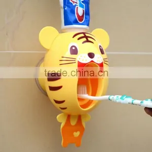 Automatic Toothpaste Dispenser, Cartoon Toothpaste Dispenser, Wash Toothbrush Holder thumbnail-1