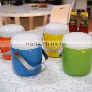 Ceramic Color Glaze Conister With Lid thumbnail-1