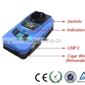 Most Popular 120W Transformerless Inverter With Dual USB thumbnail-6