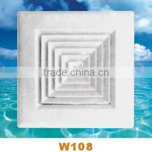 4 Way ABS Plastic Square Ceiling Air Diffuser thumbnail-1