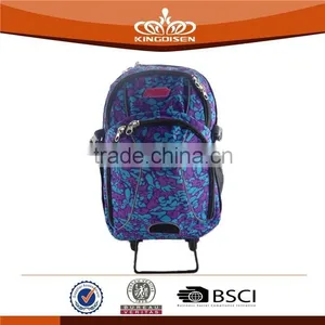 2015 Waterproof Blue and Purple Leisure Backpack thumbnail-1