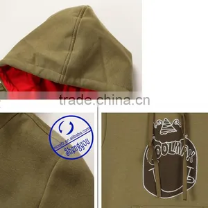 Custom 65 Cotton 35 Polyester Cheap Fleece Hoodie With Printing thumbnail-4