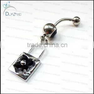 Lock Cute Navel Belly Button Rings 2015 New Products thumbnail-1