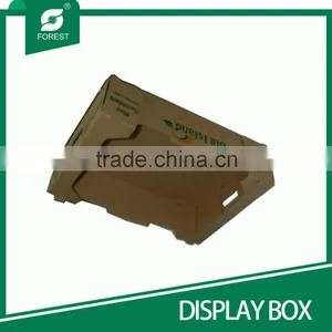 DOUBLE WALL CORRUGATED DISPLAY CARTON TRAYS FOR PACKING FRESH FRUITS WITH CUSTOM PRINT thumbnail-3