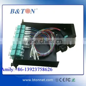 24Ports MPO/MTP Female to OM3 LC MM Fiber Optic Cassette thumbnail-1