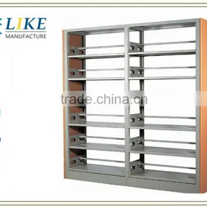 Practical Steel Book Racks for Library to Disply Books thumbnail-1