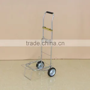 Metal Moveable Folding Packing Trolley,portable Pull Trolley Cart/luggage Cart thumbnail-1