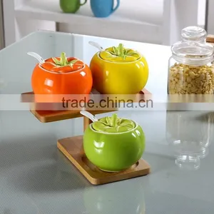 High Quality Airtight Ceramic Spice Jars thumbnail-2