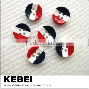Free Sample Supply Four Hole Three Color Assorted Button for Shirt thumbnail-1