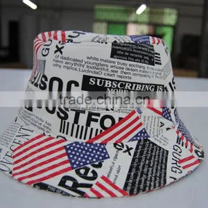 Fashionable Printed Bucket Hats for Women Custom thumbnail-2