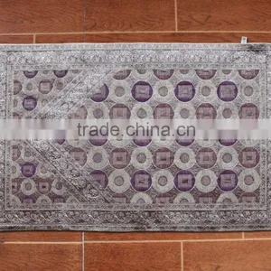 100%Chenille 70*110CM Woven Muslim Prayer Rug Mat thumbnail-5
