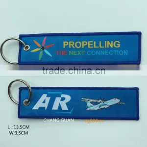 The Woven Label Key Ringl That the World Famous Brand Appointed Production thumbnail-1