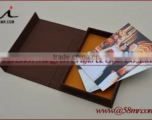 Wedding Fabric Linen Special Paper Photo Storage Box thumbnail-4