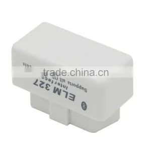 New Design SUPER ELM327 Bluetooth OBD2 V2.1 White Smart Car Diagnostic Interface Wireless Scan Tool thumbnail-4