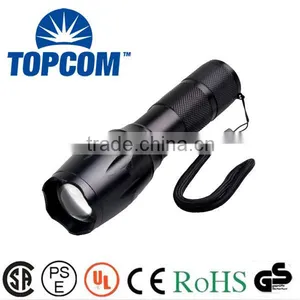 Glow In The Dark Button G700 Style LED Tactical Flashlight XM-L T6 thumbnail-1