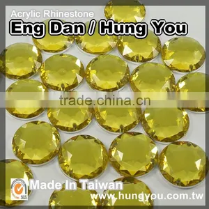 Round Synthetic Gemstone Jewelry With 2 Holes thumbnail-1
