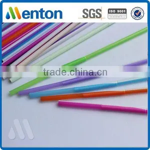 Hot Sale Colorful Food Grade Plastic Artistic Straw thumbnail-1