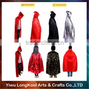 Wholesale Children Halloween Cosplay Cape Dresses Costume Hairdressing Cape thumbnail-1