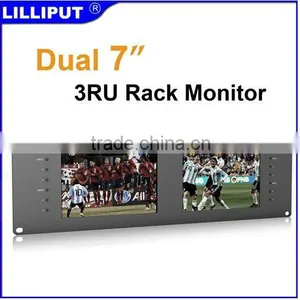 Lilliput 7" 3RU Rack Monitors With 3G-Sdi and HDMI Inputs thumbnail-1