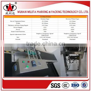 High Speed Automatic Bag Paging Machines for Inkjet Printer Quality Choice thumbnail-1