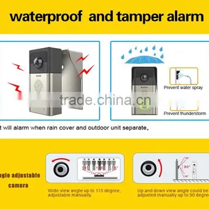 Digital Wireless Two-way Intercom Video Door Bell thumbnail-3