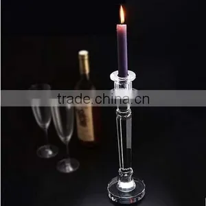 Tall Candlesticks Wedding Decor Bulk Glass Candlestick Holders thumbnail-1