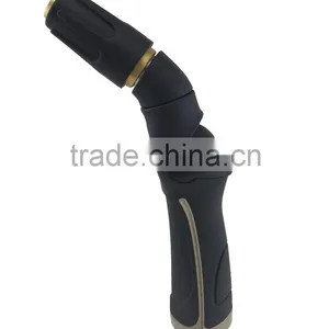 3 Ways Solid Metal Hose Nozzle Thumb Control Garden Spray Gun thumbnail-1
