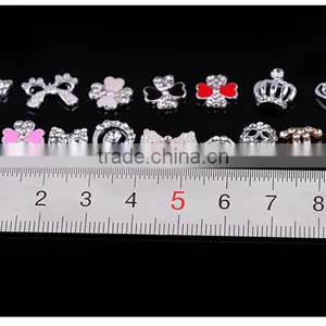 2016 Most Fashion Sliver Jewlery Set for Aluminum Alloy Nail Decoration thumbnail-6