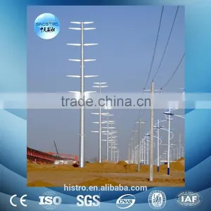 Qingdao Histro Steel Angular&Tubular Power Tower With Galvanized Layer (Steel Tower, Power Transmission Tower) thumbnail-5