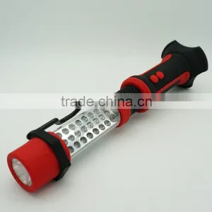 Flexiable Portable 3W+24 COB Work Light With Magnet and Foldable Hook thumbnail-1