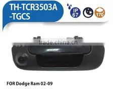 TH-TCR3503A-TGCS Tailgate Handle PC7070K Reversing Camera For Dodge Ram 02-09 thumbnail-1