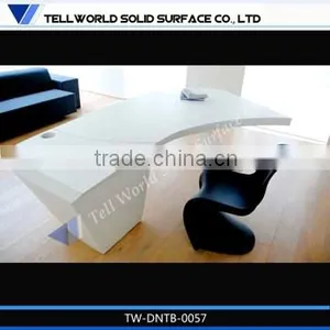Hot Sale Modern Elegant Design Acrylic Executive Office Desk thumbnail-6