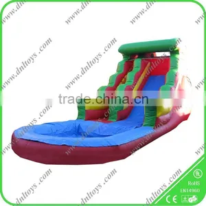 Frozen Inflatable Water Slides With Swimming Pool thumbnail-1