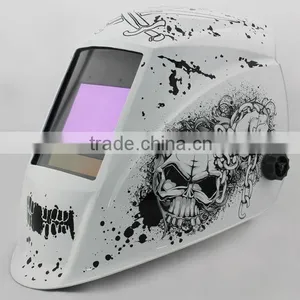 Skull Decal Welding Helmet thumbnail-1